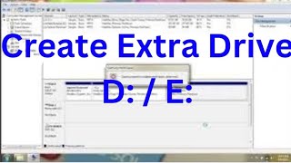 Create More Drivers  Create Extra Disk  Disk Partitions [upl. by Boy]