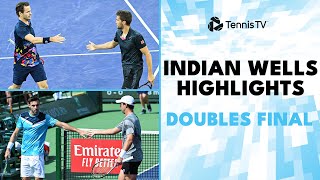 Koolhof amp Mektic vs Granollers amp Zeballos for the Title  Indian Wells 2024 Doubles Final Highlights [upl. by Anuayek]