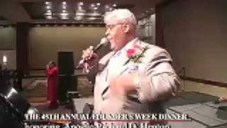 LlVE PERFORMANCE quotMiracle Workerquot Rance Allen sings for Apostle Henton pt 1 [upl. by Emylee212]