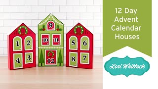 12 Day Advent Calendar Houses [upl. by Junno]