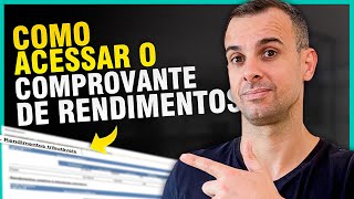 COMO emitir o COMPROVANTE de RENDIMENTOS para sua DECLARAÇÃO de Imposto de Renda 2023  IRPF2023 [upl. by Atival]