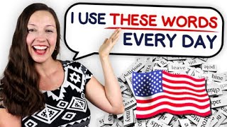 I use these words every day English Vocabulary Lesson [upl. by Nesiaj]