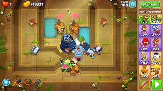 Chutes CHIMPS  홈통 침스  BTD6 [upl. by Laurel]