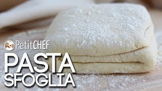 Pasta sfoglia la ricetta spiegata passo a passo  Tutorial Cucina PetitChefit [upl. by Novahc531]