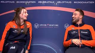 BUBBLE TALK met Femke Kok en Kjeld Nuis [upl. by Elephus]