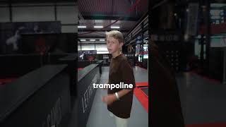 Overnachten in trampoline park van Boaz😳 sketchcomedy [upl. by Rosenblum]