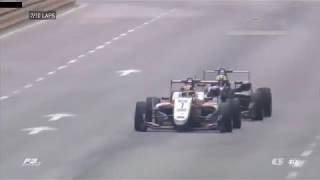 Callum Ilott Overtake Joel Eriksson Qualification Race F3 Macau GP [upl. by Meisel227]