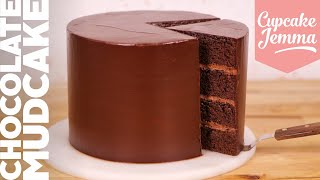 The Ultimate Chocolate Layer Cake Recipe  Cupcake Jemma [upl. by Hadihsar968]