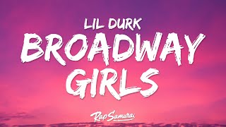 Lil Durk Morgan Wallen  Broadway Girls Lyrics [upl. by Orten]