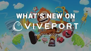 Whats New on VIVEPORT Winter 2023 [upl. by Moore357]