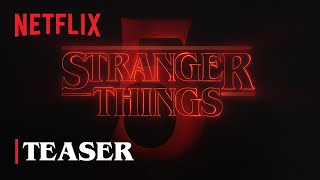 Stranger Things 5  Title Tease  Netflix [upl. by Doggett]