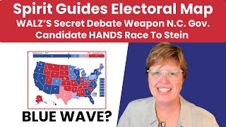 Electoral Map Prediction Walz Secret Debate Weapon NC Robinson Dumpster Fire predictions [upl. by Mercola510]