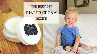 The BEST DIY Organic Diaper Rash Cream  TUTORIAL amp RECIPE  Bumblebee Apothecary [upl. by Rothenberg]