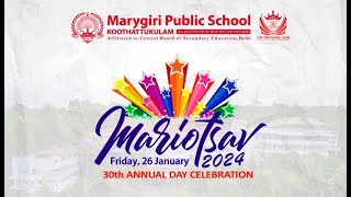 MARIOTSAV 2024  30th Annual Day Celebration  26 January  Marygiri Public School [upl. by Bust]