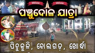 Panchu Dola Jatra  Pichukuli Panchu Dola  Bolagarh Khordha Odisha  Dola purnima Dola Jatra Video [upl. by Viafore]