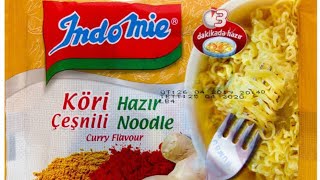 HAZIR NOODLE 😍 Körili Hazır Noodle Yapımı 😍 Sebzeli Hazır Noodle Tarifi Hazır indomie noodle deneme [upl. by Volotta]