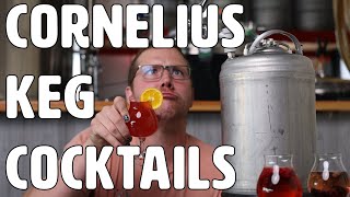 Repurpose Your Cornelius Keg To Make Cocktails [upl. by Noneek]