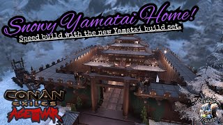 Snowy Yamatai Build  Conan Exiles  No Mods [upl. by Cerell]