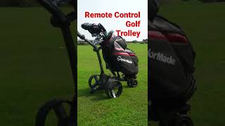 Remote control Golf Trolley Motocaddy M7 [upl. by Furr]