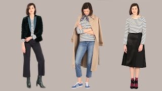 How to style a Breton top in three ways  How to wear a classic [upl. by Brittani]