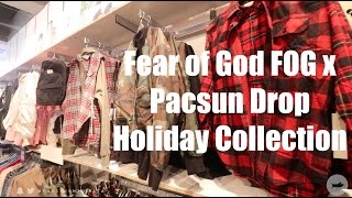 Fear of God FOG x Pacsun x Yeezy Holiday DROP VLOGMAS [upl. by Phillip658]