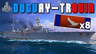 DuguayTrouin 106K DMG 14 Citas 8 Kills  World of Warships [upl. by Saire]