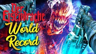 Der Eisendrache 4Player Easter Egg Speedrun World Record 2842 Black Ops 3 Zombies [upl. by Ialohcin]