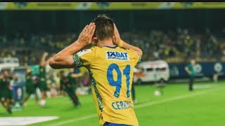 Kerala Blasters vs mohun bagan super giants blasterssoccer [upl. by Eecyac]