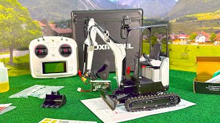 EXTREM SMAL RC MINI EXCAVATOR  RC BOBCAT E20  MINI HYDRAULIC RC MACHINE  JX MODEL  JX E20 114 [upl. by Maria]