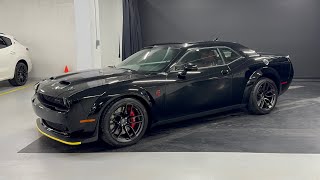 2023 Dodge Challenger SRT Hellcat Redeye Widebody  Revs  Walkaround in 4k HDR [upl. by Ailemac]