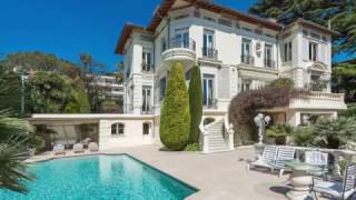 Private Mansion For Sale in Cannes [upl. by Gottwald]