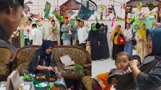 Acara maulid nabi di desa mbah ibuk meriah sekali walaupun sederhana tapi seru [upl. by Cirdet]