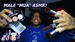 ASMR  Black Guy Does your Makeup 3 Chill Asf 🥶 [upl. by Tobye]