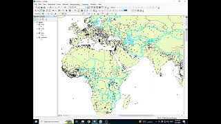 Select by location  Arc map الارك ماب [upl. by Htebarual]