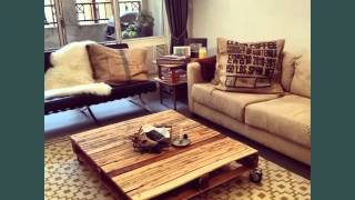 Pallet Furniture Picture Ideas  Recycled Wood Pallets Furniture [upl. by Ythomit564]