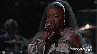 The Voice 2018 Christiana Danielle Live Playoffs Take Me to Church [upl. by Ordisy]