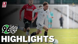 Knappe Niederlage beim Tabellenführer  Hannover 96 II  FC Teutonia 05 Highlights [upl. by Beesley]