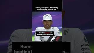 When Lewis Hamilton was unaware of Nico Rosbergs decision to retire from Formula 1 [upl. by Karel]