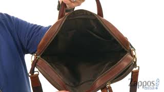 The Best Work Bag to Have Mens Fossil Workbag Review Whats Inside My Bag [upl. by Napas]