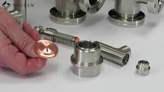 VACGEN  Product Overview  All Metal Right Angled Valves [upl. by Asusej]