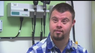 Childrens Hospital Employee With Down Syndrome Inspires Doctors Patients [upl. by Urban704]