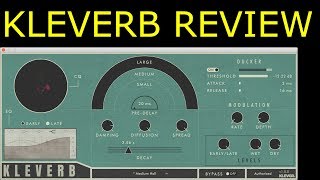 Klevgrand Kleverb reverb plugin Review [upl. by Leland]