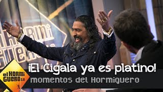 Diego el Cigala entra en el club Platino de El Hormiguero 30  El Hormiguero 30 [upl. by Nyrahtak35]