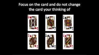 Card Trick Reading Mind Optical Illusion [upl. by Arette]