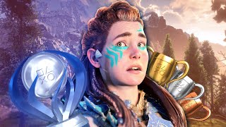 El TROFEO PLATINO de HORIZON ZERO DAWN es NOCIVO PARA LA SALUD [upl. by Arim562]