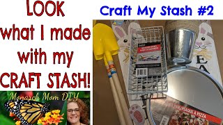 ❤❤DIY DOLLAR TREE CRAFT MY STASH 2 FARMHOUSE HOME DECOR❤❤ [upl. by Adnawot75]