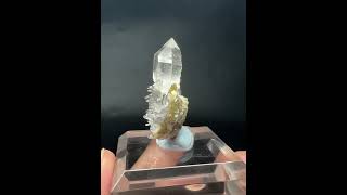 Doubleended Quartz  Siderite size 39cm Origin hezhang Bijie Guizhou China [upl. by Windzer]