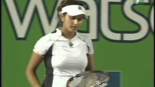 Sania Mirza v Vaidisova 2006 Hong Kong [upl. by Vally176]