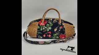 The Carryall Bag by KMGhandmade  Full Tutorial [upl. by Acillegna]