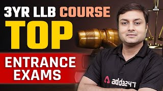 3Year LLB Entrance Exam 202425  Top Law Colleges in India for 3year LLB Course [upl. by Zednanref315]